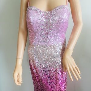 Ladies Gown prom party bridesmaid dress